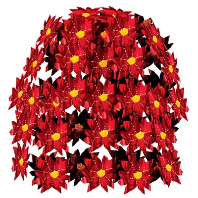 Poinsettia Cascade Centerpiece