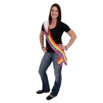 Pride Flag Satin Sash