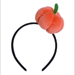 Pumpkin Headband (Pack of 12) pumpkin headband, Halloween headband, plush pumpkin accessory, fall party favors, autumn costume accessories, pumpkin snap-on headband, Halloween giveaway items