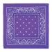 Purple Bandana (Pack of 12) - 60753-PL
