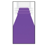 Purple carpet runner decoration made of polyester material.