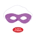 Purple Fabric Hero Mask (Pack of 12) - 66605-PL