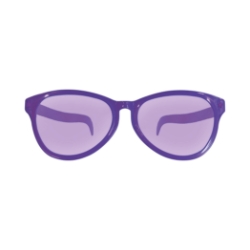 Purple Jumbo Glasses (Pack of 12) purple jumbo glasses, oversized novelty glasses, purple party glasses, costume glasses, photo booth props, one size fits most glasses, cosmetic use only, Party Express glasses