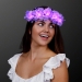 Purple LED Flower Crown (Pack of 12) - PA12150-PR