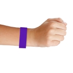 Neon Purple Solid Color Wristbands 