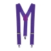 Purple Suspenders (Pack of 12) - 60805-PL