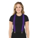 Purple Suspenders (Pack of 12) - 60805-PL