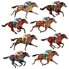 Race Horse Props printed on thin plastic material.