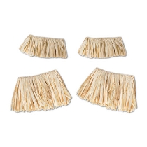 Raffia Arm & Leg Ties made of real raffia material.