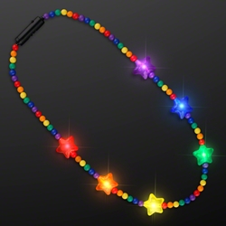 Rainbow Star Beads