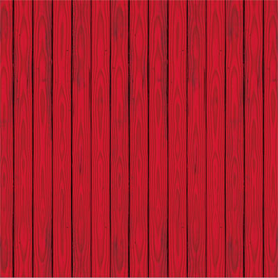 Red Barn Siding Backdrop printed on thin plastic material.