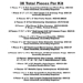 Red Carpet Prom Kit (38 Total Pieces Per Kit) - 56168
