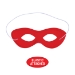 Red Fabric Hero Mask (Pack of 12) - 66605-R