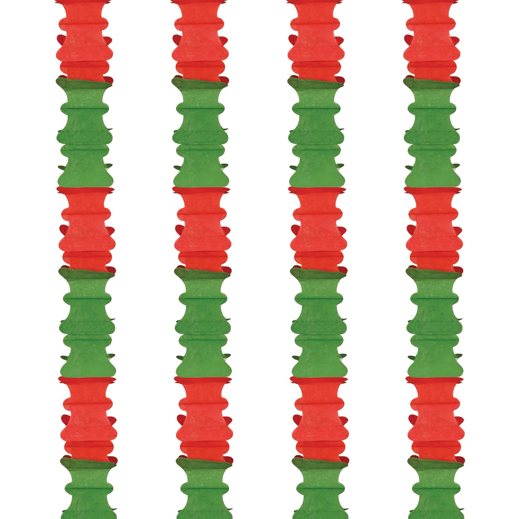 Red & Green Ceiling Drops
