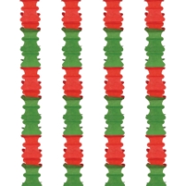 Red & Green Ceiling Drops