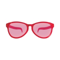Red Jumbo Glasses (Pack of 12) red jumbo glasses, oversized novelty glasses, red party glasses, costume glasses, photo booth props, one size fits most glasses, cosmetic use only, Party Express glasses