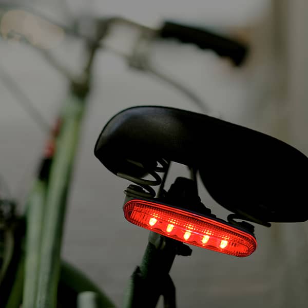 Red LED Tail Light For Bikes (Pack of 12) red LED bike light, bike tail light, light up bike safety light, cycling visibility light, LED rear bike light, bike accessory pack of 12, flashing bike light, nighttime cycling gear, bicycle safety light, red tail light for bikes