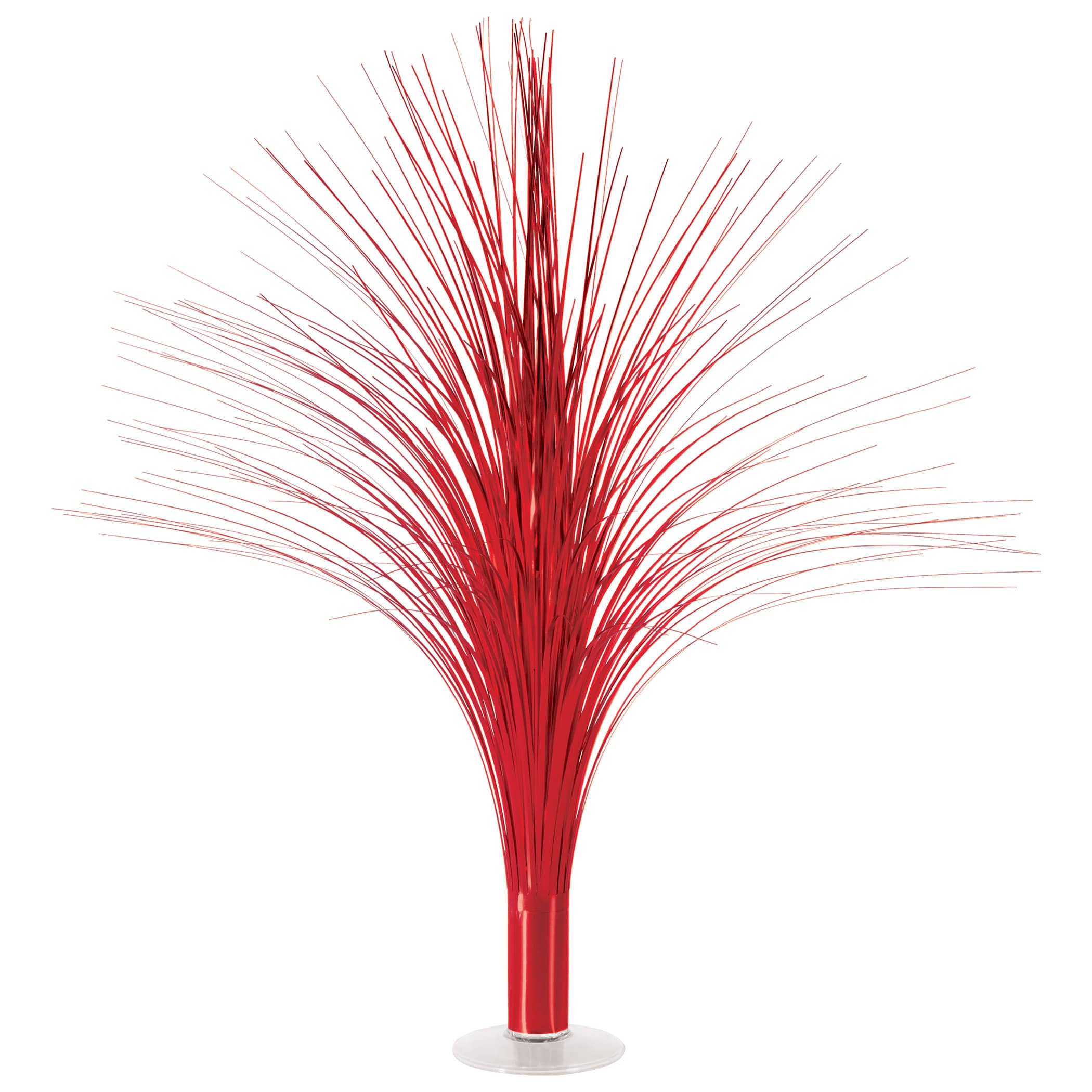 Red Metallic Spray Centerpiece