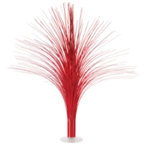 Red Metallic Spray Centerpiece