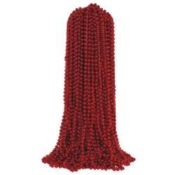 Red Party Beads