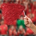 Red Party Shaker on Stick (Pack of 48) - 66301-R
