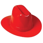Red Plastic Cowboy Hat (Pack of 25) red plastic cowboy hats, bulk cowboy hats, cowboy hats pack of 25, western party hats, red cowboy hats wholesale, western costume accessories, party hats bulk, western theme party supplies