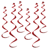Metallic Purple whirls for ceiling decoration.