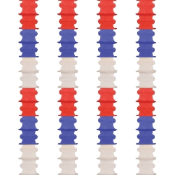 Red, White & Blue Ceiling Drops