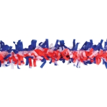 Red, White & Blue Tissue Festooning