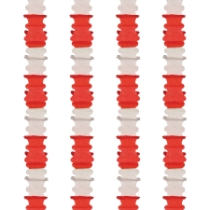 Red & White Ceiling Drops