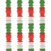 Red, White & Green Ceiling Drops