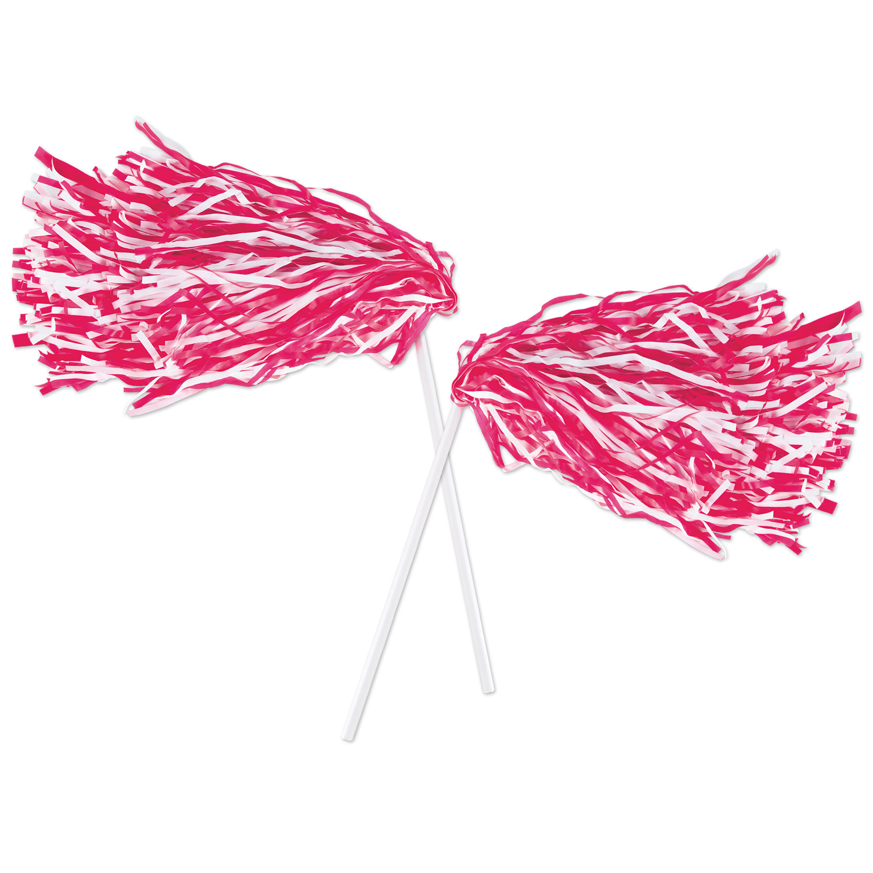 Red & White Party Shaker on Stick (