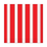 Red & White Stripes Luncheon Napkins