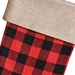 Red and Black Plaid Stocking (Pack of 12)  - 20822