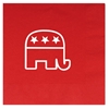 Red Republican Luncheon Napkins