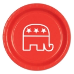 Red Republican Plates for election day