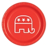 Red Republican Plates for election day