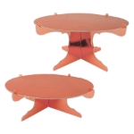 Rose Gold Metallic Cake Stands