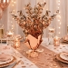 Rose Gold Star Gleam 'N Burst Centerpiece (Pack of 12) - 50806RSEGD