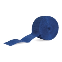 Royal Blue Festive Crepe Streamer (Pack of 24) royal blue crepe streamers, blue party streamers, festive crepe streamer, PartyExpress streamers, bulk party decorations, flame-retardant streamers, blue event décor, patriotic party decorations, school spirit décor, crepe paper streamers pack of 24
