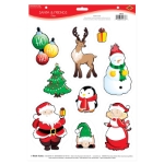 Santa & Friends Clings