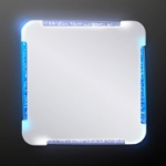 Sci-Fi Pulse Light Up Drink Coasters (Pack of 12) light up drink coasters, LED drink coasters, sci-fi coasters, glowing coasters, pressure activated coaster, color changing coaster, bar accessories LED, party drink coasters, futuristic coasters, pack of 12 coasters
