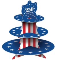 Semiquincentennial Cupcake Stand 
