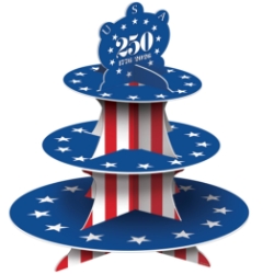 Semiquincentennial Cupcake Stand 