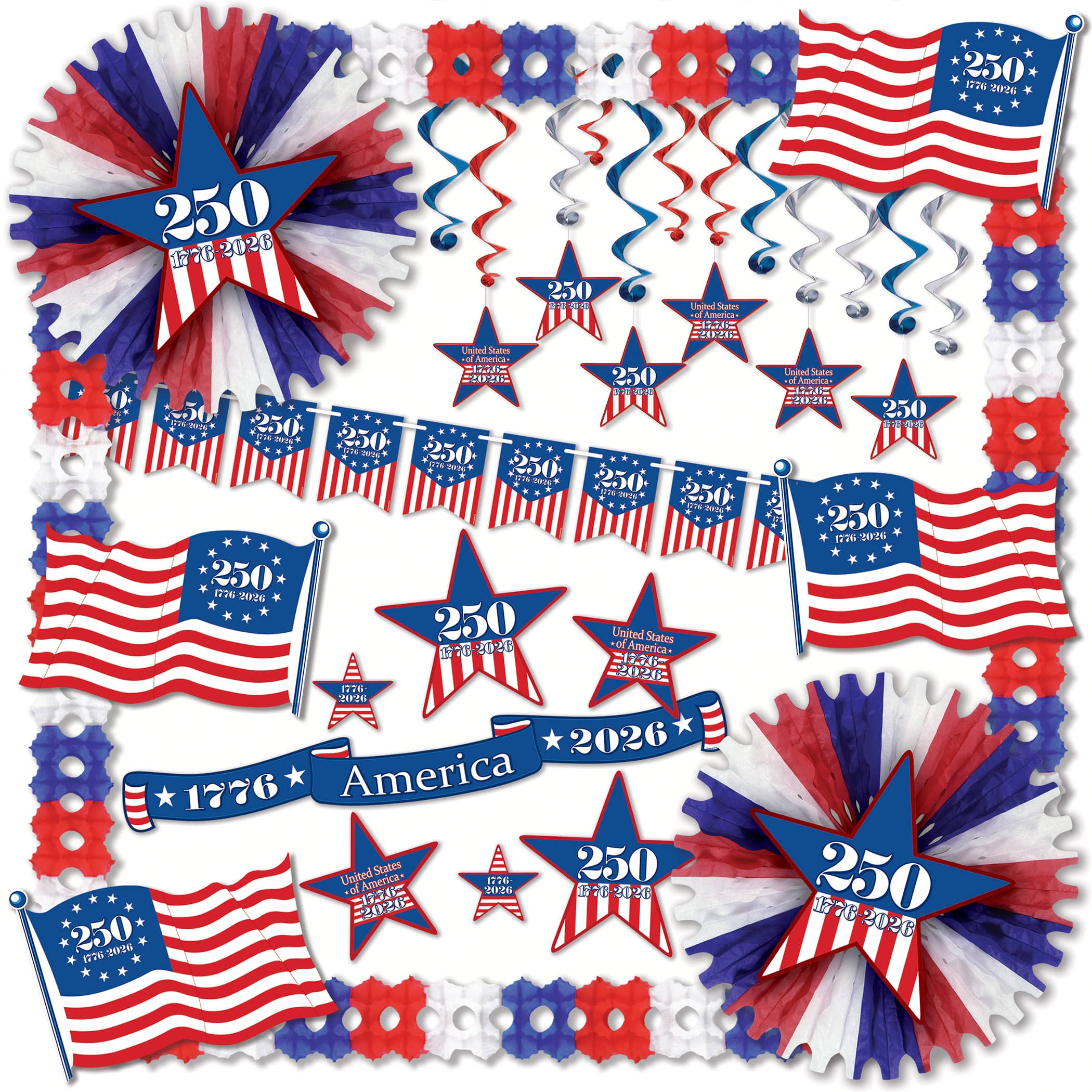Semiquincentennial Decorating Kit