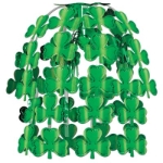 Green Shamrock Cascade Centerpiece for St. Patrick's Day