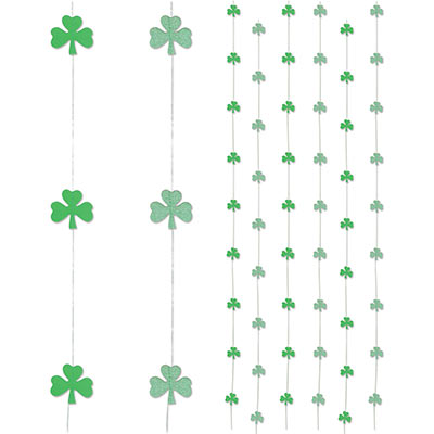 Green Shamrock Stringer for St. Patricks Day
