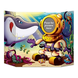 Shark Fun Photo Prop