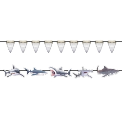 Shark and Tooth Streamer