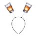 Shot Glass Boppers (Pack of 12) - 66209